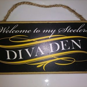 Wall sign...steelers